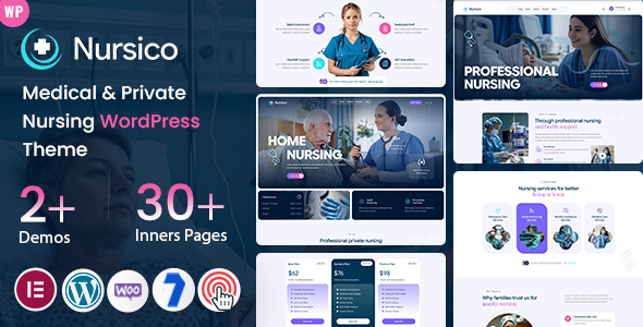 Nursico - Medical & Private Nursing WordPress Theme