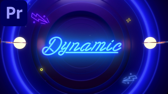 Elegant Neon Showcase Dynamic Night Promo - Premiere Pro