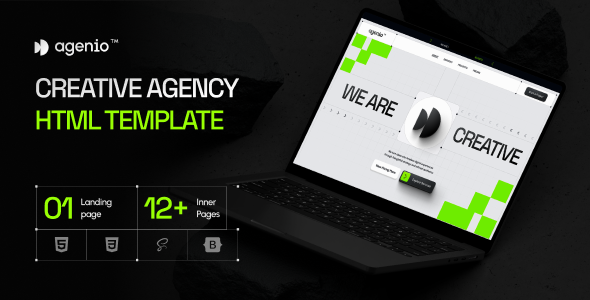 Agenio - Creative Agency HTML Template