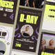 Experiment Neo-Brutalist Music Fest Instagram Story - VideoHive Item for Sale