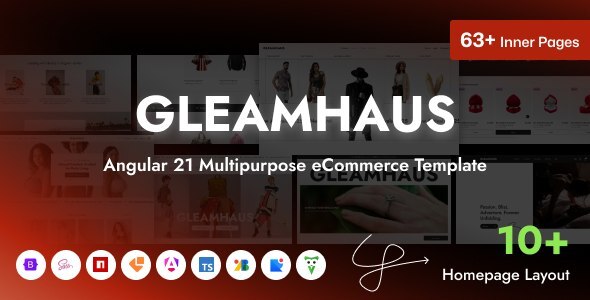 Gleamhaus - Angular Multipurpose eCommerce Template