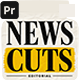 Editorial Newspaper Match Cut Titles for Premiere Pro | 15 MOGRT Headline Scenes - VideoHive Item for Sale