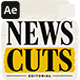 Editorial Newspaper Match Cut Titles for After Effects | 15 Headline Scenes - VideoHive Item for Sale
