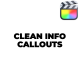 Clean Info Callouts - VideoHive Item for Sale