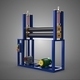 Roller Rolling Roll Press Bending Sheet Metal Plate Slip Machine - 3DOcean Item for Sale