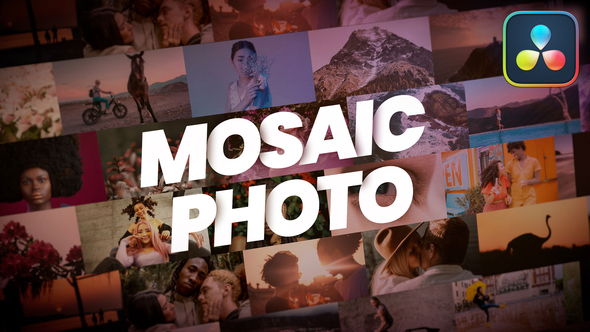 Mosaic Photo Reveal