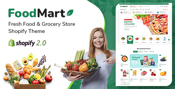 Foodmart - Fresh Food & Grocery Store Shopify Theme