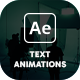 Text Animations - VideoHive Item for Sale