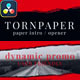 Torn Paper Intro - VideoHive Item for Sale