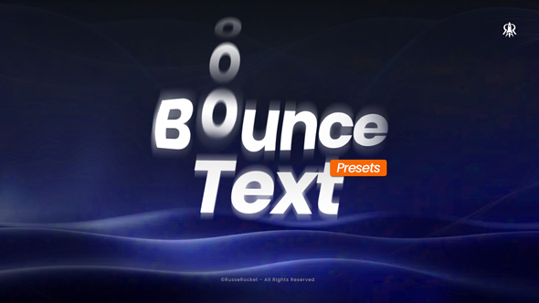 Bounce Text Preset
