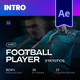Football Player Statistics Intro - VideoHive Item for Sale