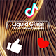 Liquid Glass TikTok Follow Elements Pack | Social Media UI Kit | After Effects Template - VideoHive Item for Sale