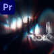 Cinematic Glass Distortion Logo Reveal - Glitch Light Leak Intro - Premiere Pro - VideoHive Item for Sale