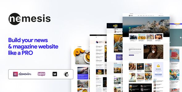 Nemesis - News & Magazine WordPress Theme