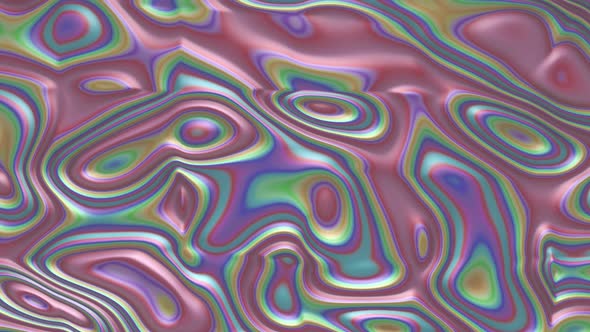 4K Video animation. Wavy abstract animated background. Infinite loop