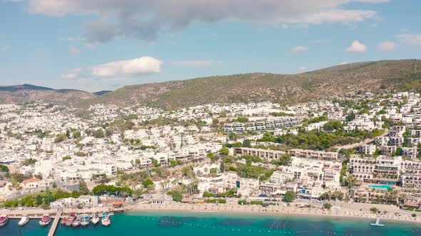 View From Bodrum Coast  Is One of the Most Popular Summer Destinations on Turkey