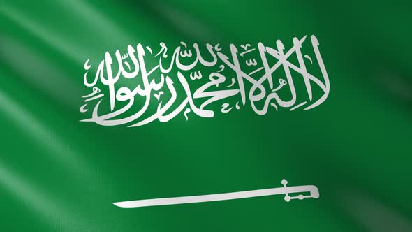 Flag of The Saudi Arabia