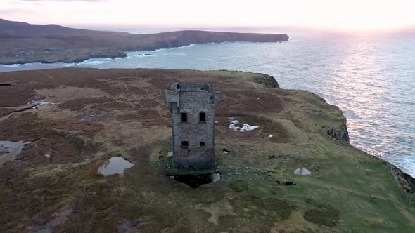 The Tower at Glencolumbkille in County Donegal  Ireland