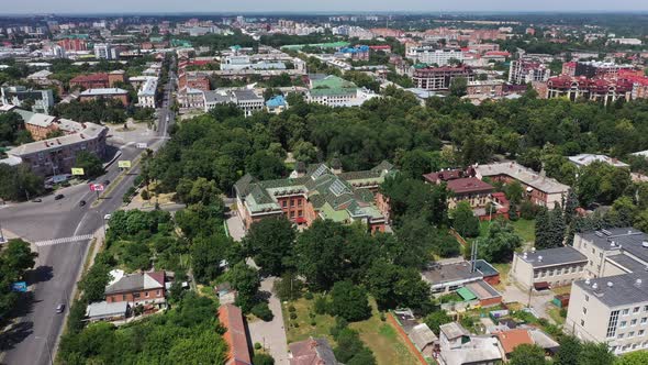 The Poltava City Center Landscape