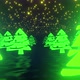 Christmas Pine Tree Neon 01 4k  - VideoHive Item for Sale