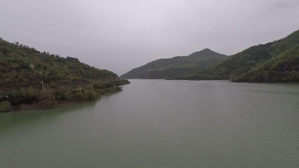 Aerial Lake View