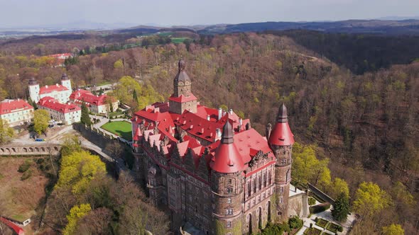 Ksiaz Castle in Poland Lower Silesia