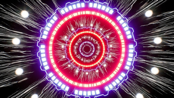 Abstract Organic Line Portal Loop 4K