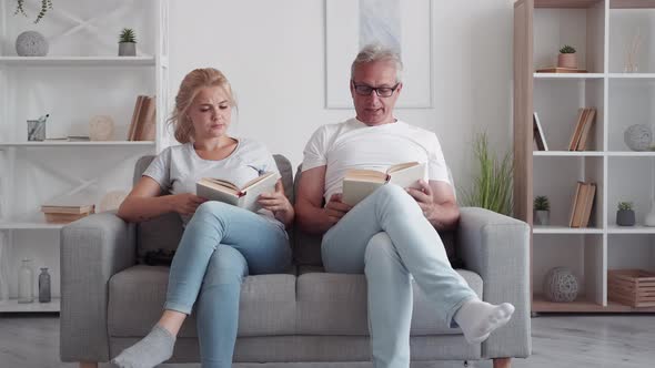 Boring Book Daughter Father Playing Video Game