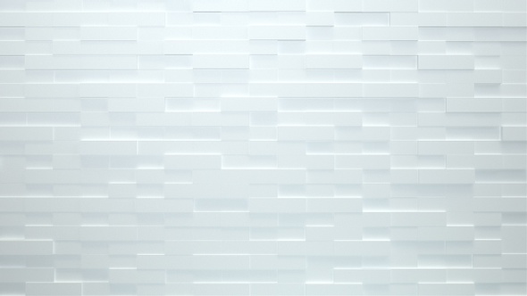 Clean White Bricks 8