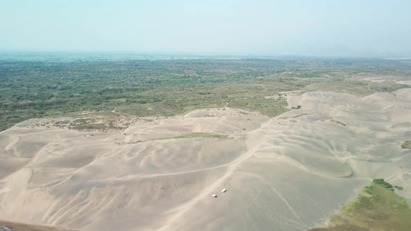 Sand in the mexican state of Veracruz
