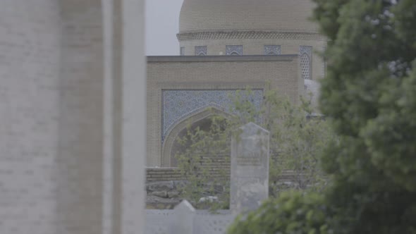 Historical Old Bukhara Buildings.