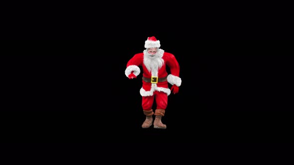 Santa Claus Dancing 4K