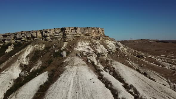 White Rock Is a Cliff in Crimea, Russia