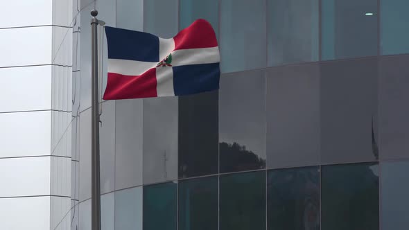 Dominican Republic  Flag  Background 2K