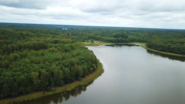 Magnificent Landscape Of Lake Arleiko 02