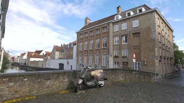 Dijver Canal in Bruges 