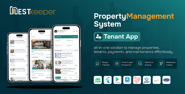 NestKeeper App - Full Featured Tenant Application