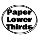 Paper Lower Thirds | DR - VideoHive Item for Sale