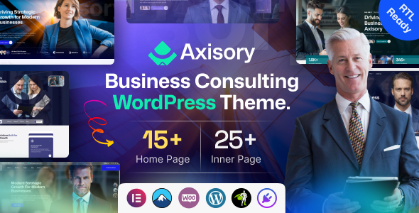 Axisory - Business Consulting WordPress