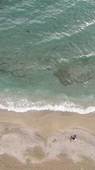 Beach at the Seaside Resort Town