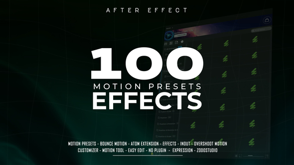 Creative Motion Effects Presets