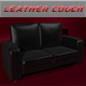 Leather Couch - 3DOcean Item for Sale