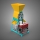 Coffee Processing Machine Diesel Engine Pulper Huller Sheller - 3DOcean Item for Sale