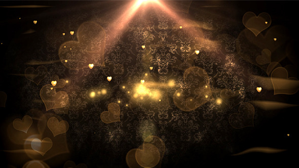 Romantic Particle Background