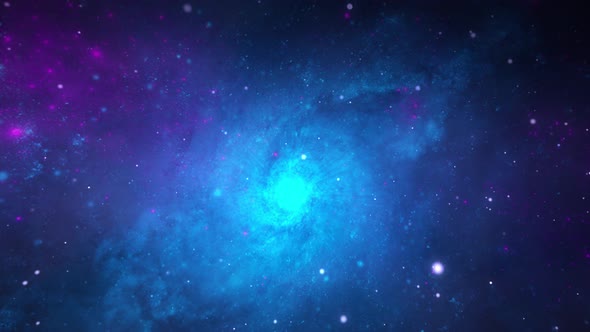 Abstract nebula space galaxy traveling into deep space Dark Blue space nebula galaxy.