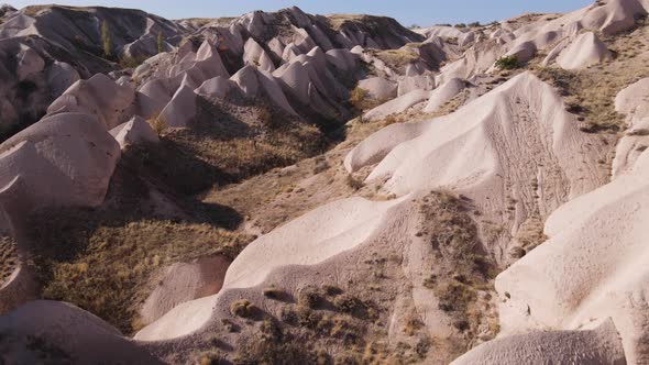 Aerial View Cappadocia Landscape