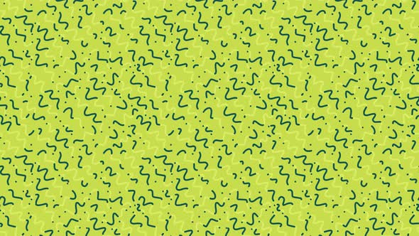 Green Dynamic Zigzag Background