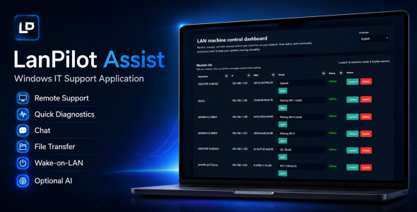 LanPilot Assist | Windows Application