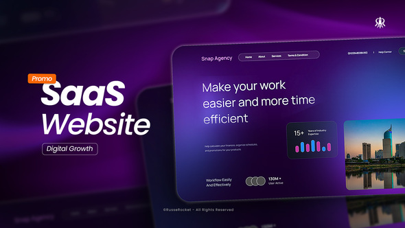 SaaS Website Promo