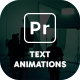 Text Animations - VideoHive Item for Sale